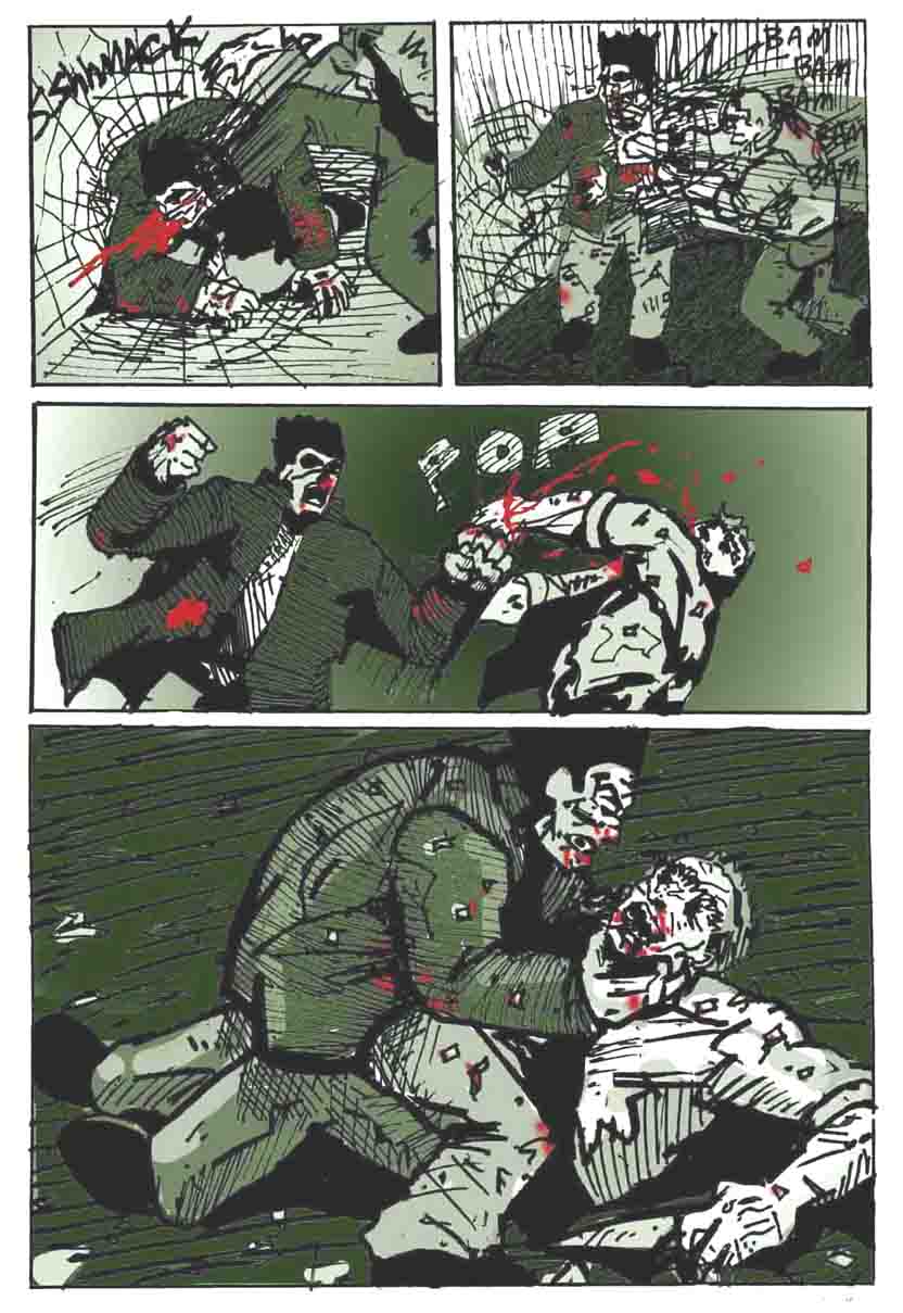 kick 'em while they are down, oops